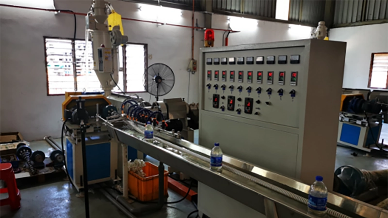 PVC duct hose production line