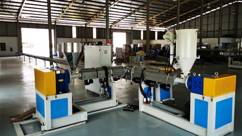 PVC suction hose production line